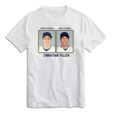 Christian Yelich Then & Now MLBPA Tee